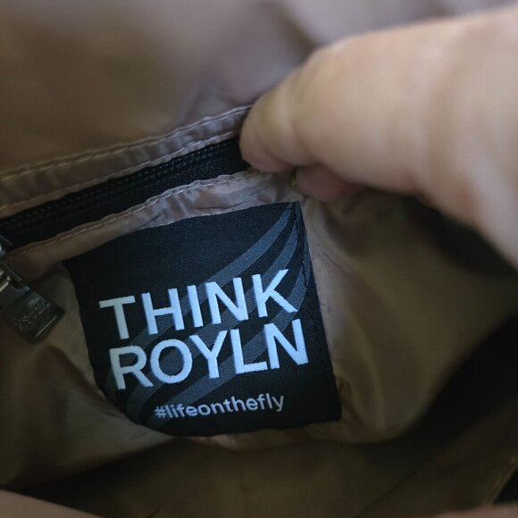 Think Royln Evelyn Nude Large Top Handle Crossbody Bag - Picture 6 of 7